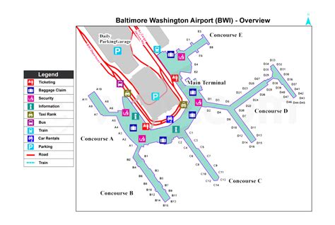 location of baltimore airport